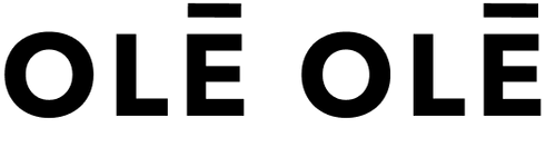 Olé Olé logo i sort