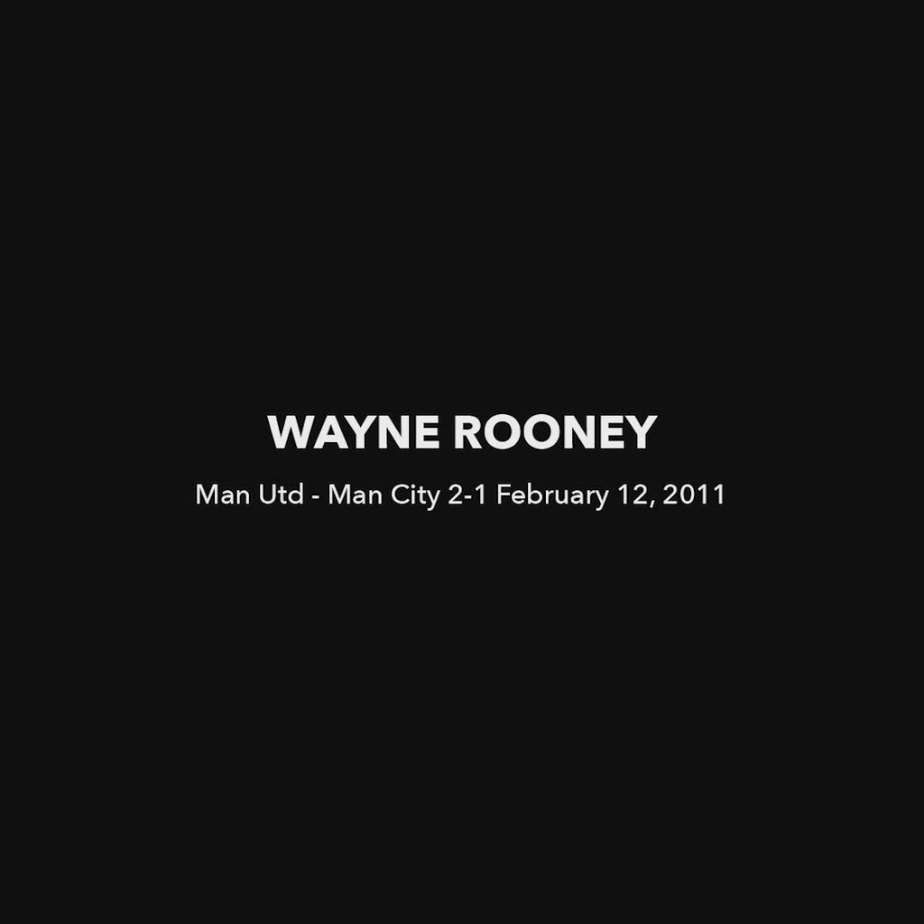 En video med Manchester United - Wayne Rooney fodbold plakaten fra Great Moments kollektionen - Olé Olé