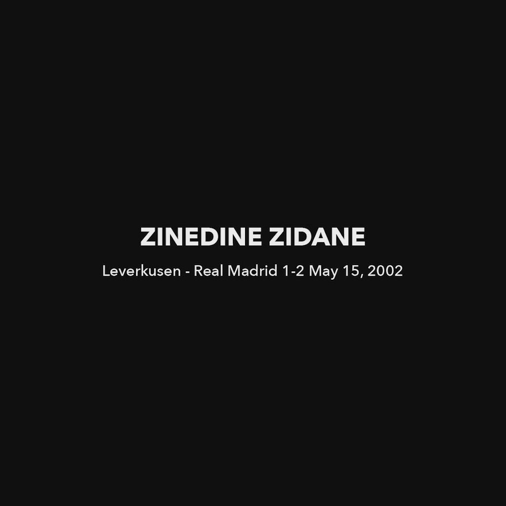 En video med Real Madrid - Zinedine Zidane fodbold plakaten fra Great Moments kollektionen - Olé Olé